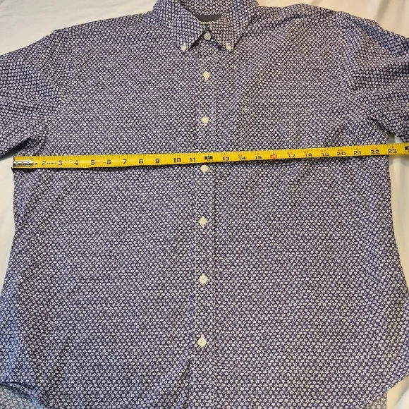 Bonobos Blue and White Casual Button Down Shirt - Picture 6 of 14